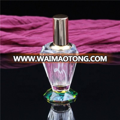 Wholesale refill atomizer spray pocket 5ml perfume crystal glass bottle