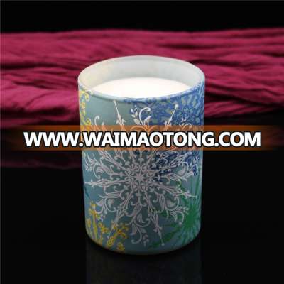 BOYE private label artistic printing romantic scented soy wax candles