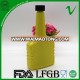 custom logo printing long neck oil lubricant plastic bottles 300ml